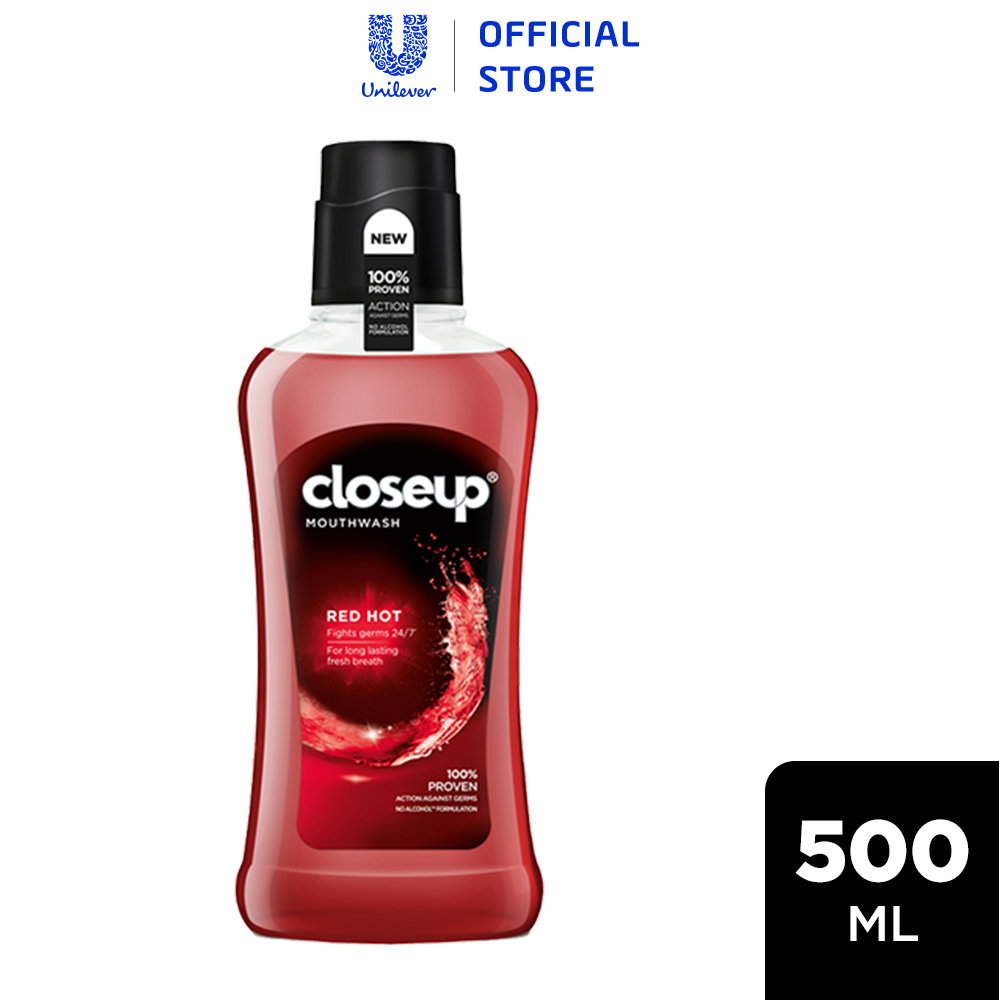 Nước súc miệng CloseUp Red Hot 500ml