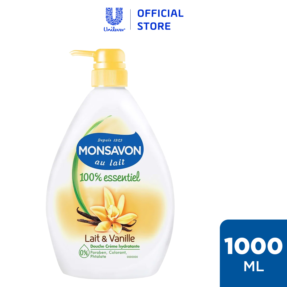 Sữa tắm Monsavon chiết xuất sữa và hoa vani 1000ml