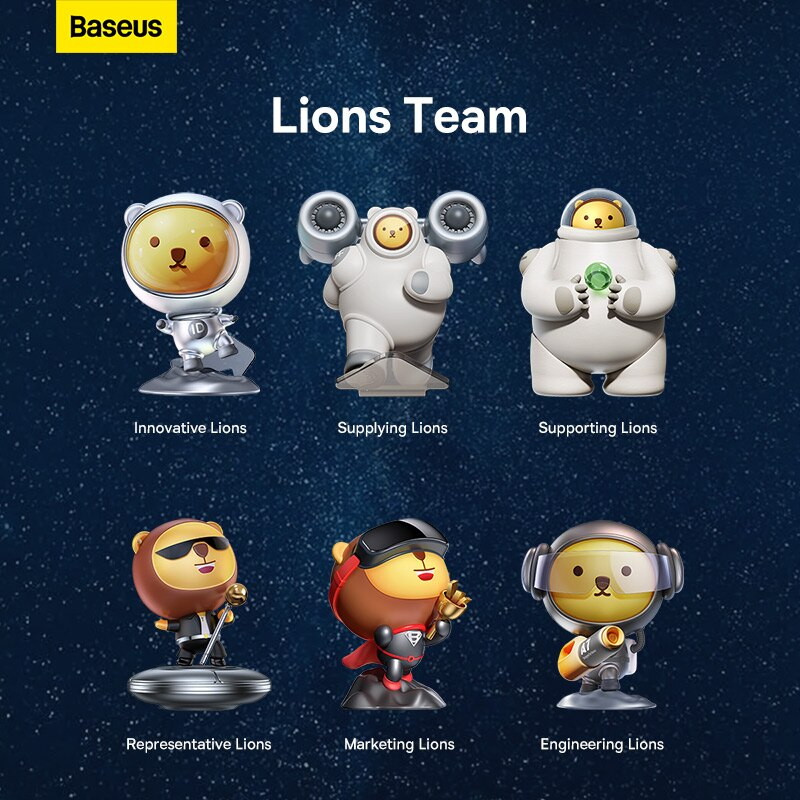 Mô hình Linh Vật Sư Tử Baseus Mascot Lion
