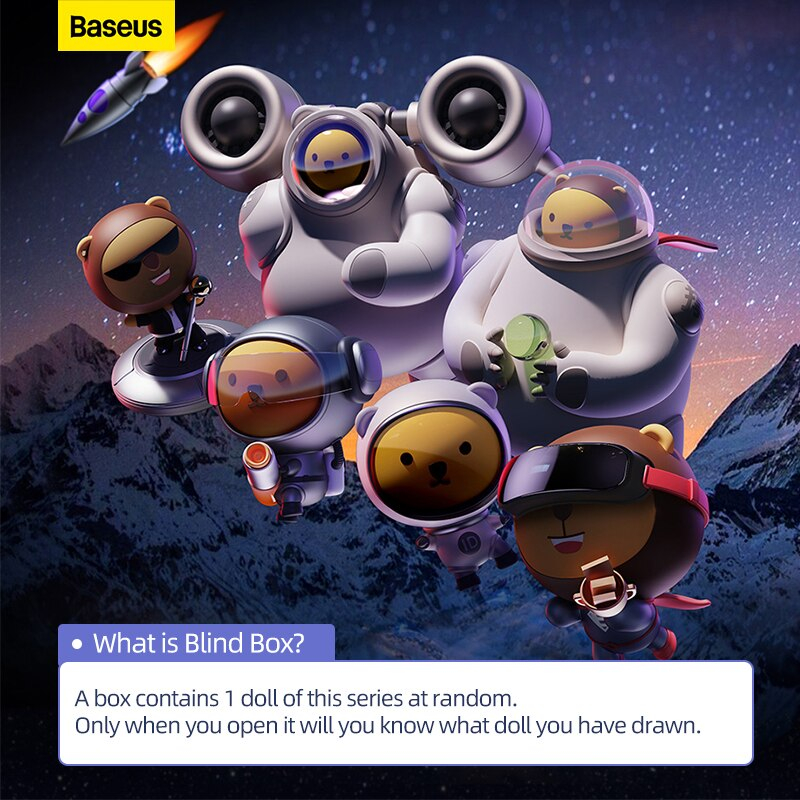 Mô hình Linh Vật Sư Tử Baseus Mascot Lion