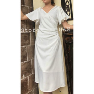 ĐẦM NHÚN SƯỜN TAY ĐAN DÂY