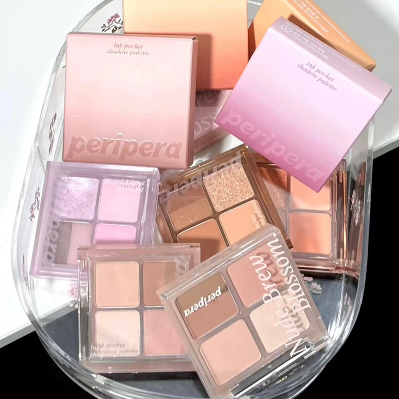 Bảng Phấn Mắt 4 Ô Peripera Ink Pocket Shadow