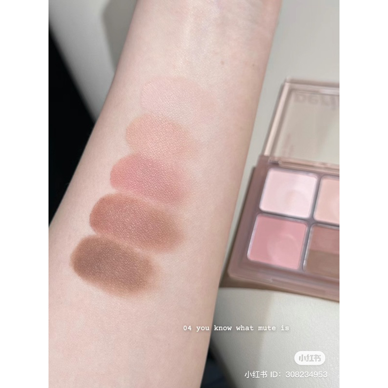 [Peripera] Bảng Phấn Mắt 4 Ô Peripera Ink Pocket Shadow