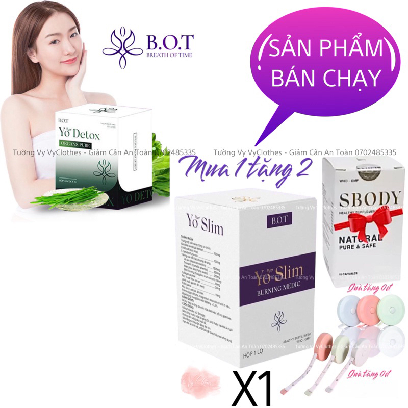 Trà giảm cân Yo Slim & Yo Detox - Tường Vy VyClothes