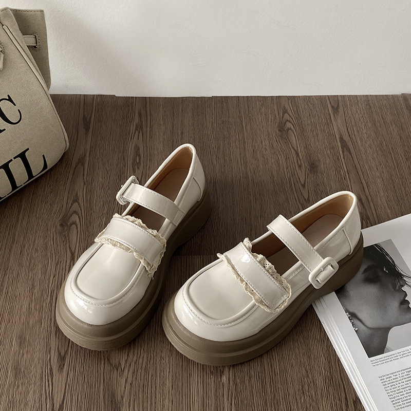 Giày búp bê nữ cao cấp KORI-3005 đế cao fullbox - Giày lolita nữ dễ thương sang chảnh