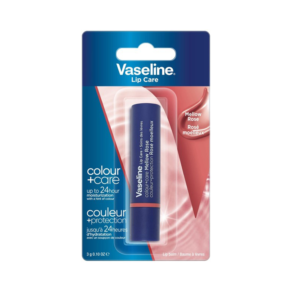 Son dưỡng môi Vaseline Colour+Care Mellow Rose 3g (Cam)