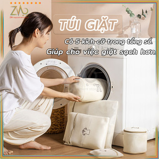 Túi giặt đồ máy giặt 3 lớp cao cấp, túi lưới giặt quần áo đồ lót có khóa kéo túi lưới giặt đồ giặt đồ lót giặt tất
