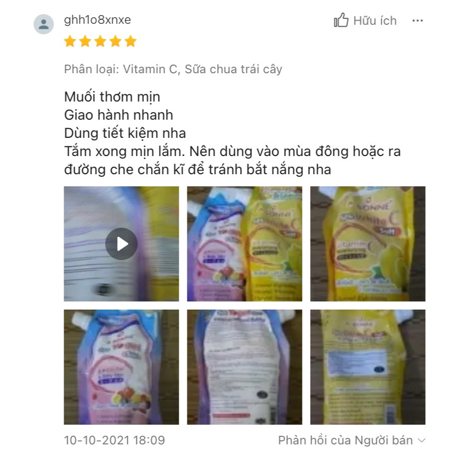 Muối tắm Sữa Bò Spa A Bonne' Thái Lan 350g có vòi