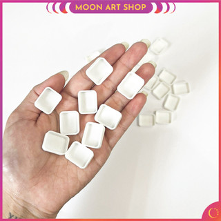 Pan lẻ đựng màu rỗng chiết màu nước