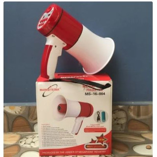 Loa phóng thanh ms-16-004 - loa cầm tay ghi âm phát lại, rao bán hàng rong công suất lớn