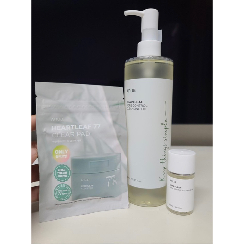 Dầu Tẩy Trang Heartleaf Pore Control Cleansing Oil Anua