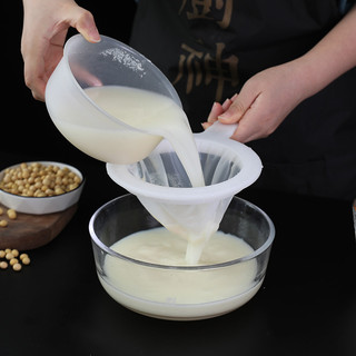 Muỗng lưới lọc bằng nylon, rây lọc đậu nành - dụng cụ lọc sữa đậu nành tiện dụng cho nhà bếp
