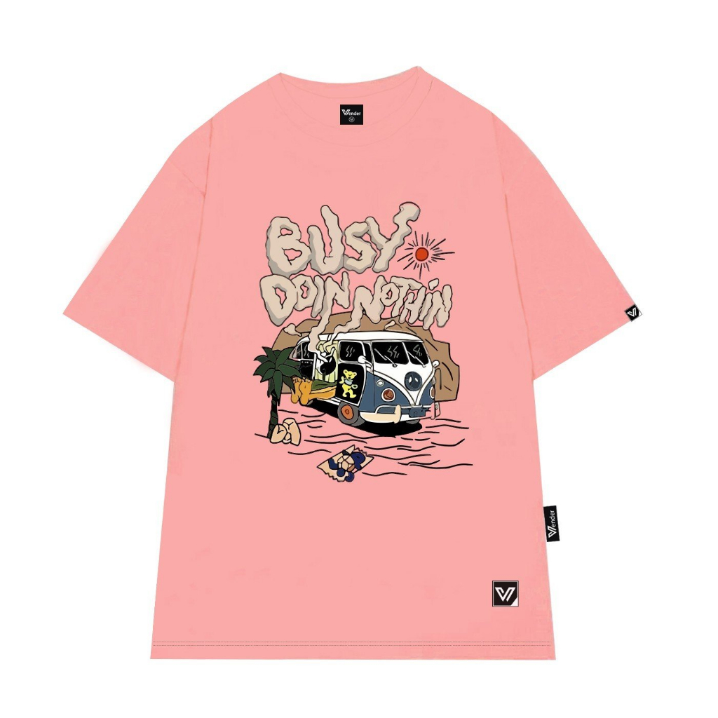Áo Thun Nữ Local Brand Vender, Form rộng tay lỡ dáng Oversize