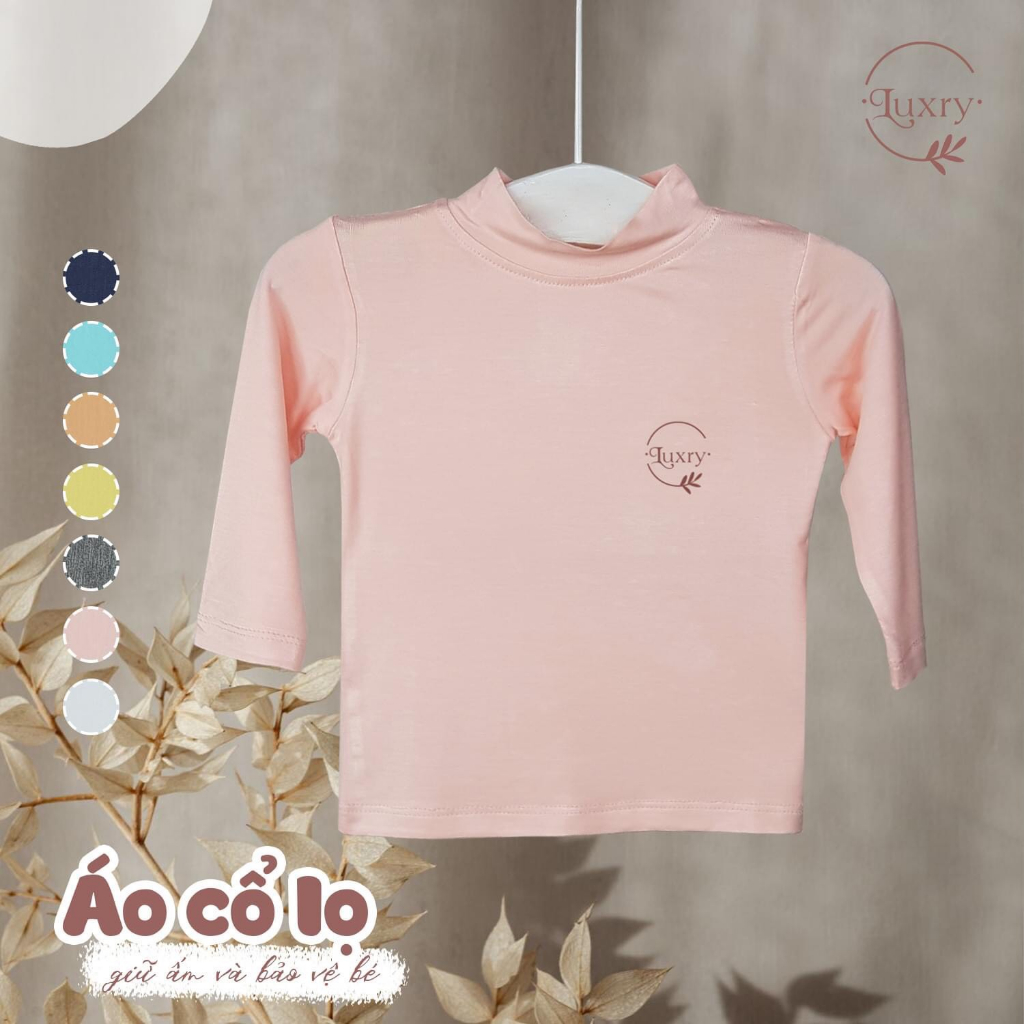 BST Áo Cổ Lọ Basic 3cm Luxry