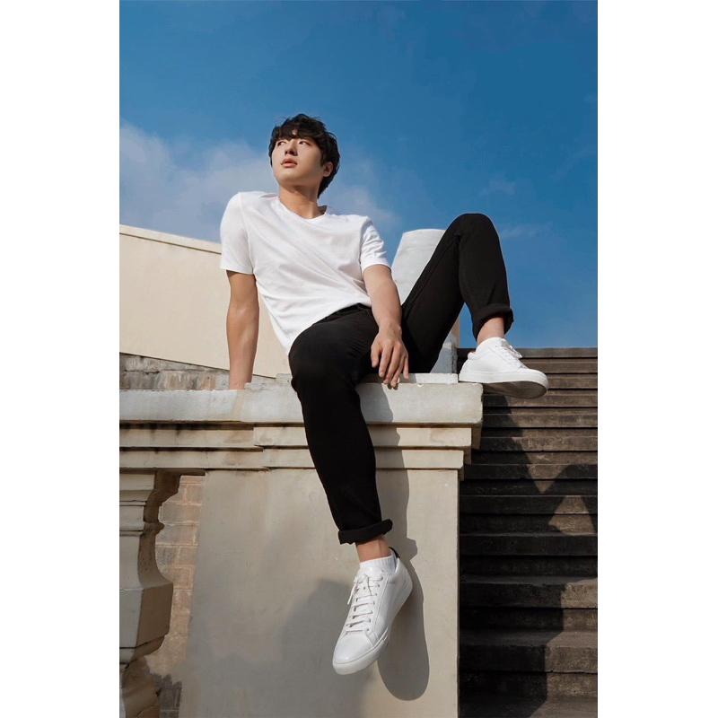 QUẦN JEANS DEFOXX - MÀU ĐEN - FORM SLIMFIT - RÁCH & TRƠN