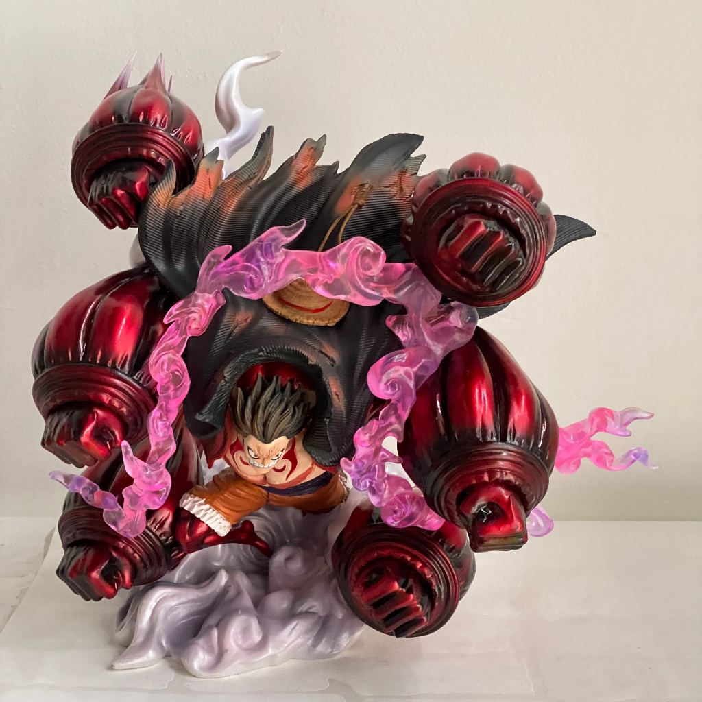 Mô hình Luffy gear 4 cao 30CM 6 đấm - Mô hình Luffy 6 đấm TH StudioF1 cực nét - Luffy 30cm - One piece luffy