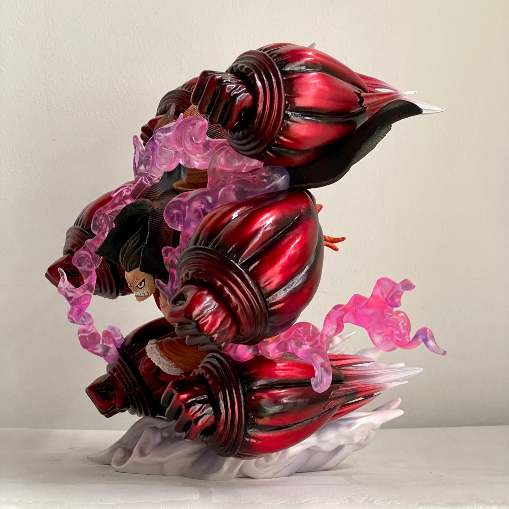 Mô hình Luffy gear 4 cao 30CM 6 đấm - Mô hình Luffy 6 đấm TH StudioF1 cực nét - Luffy 30cm - One piece luffy