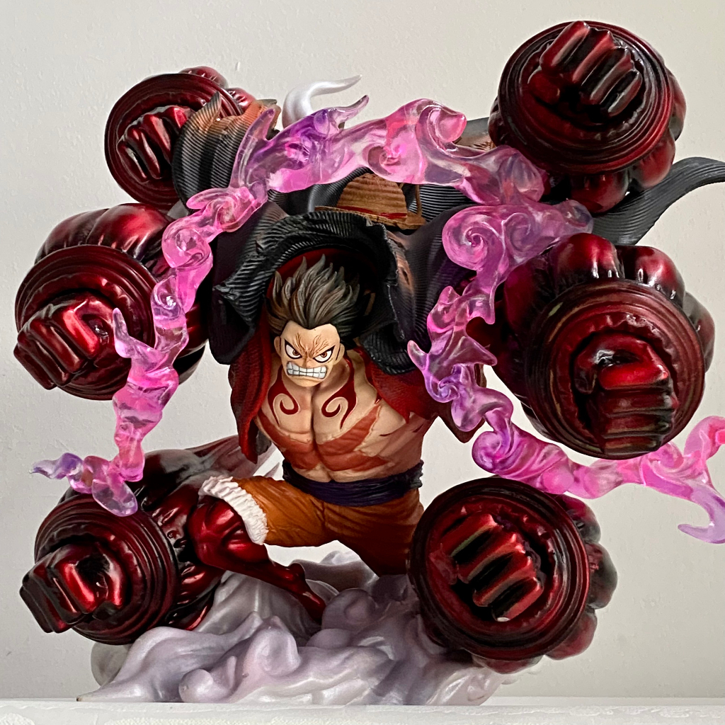 Mô hình Luffy gear 4 cao 30CM 6 đấm - Mô hình Luffy 6 đấm TH StudioF1 cực nét - Luffy 30cm - One piece luffy