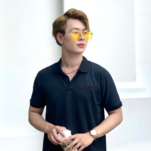 Áo Thun Polo Che Khuyết Điểm LILA 6 Màu Thời Trang Basic Vải Cotton Chống Nhăn Thoáng Mát Mặc Đi Chơi Đi Làm