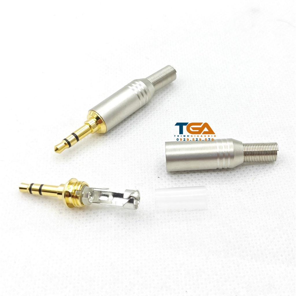 Jack rắc 3ly 3.5mm hãng PARTT - 3 khấc