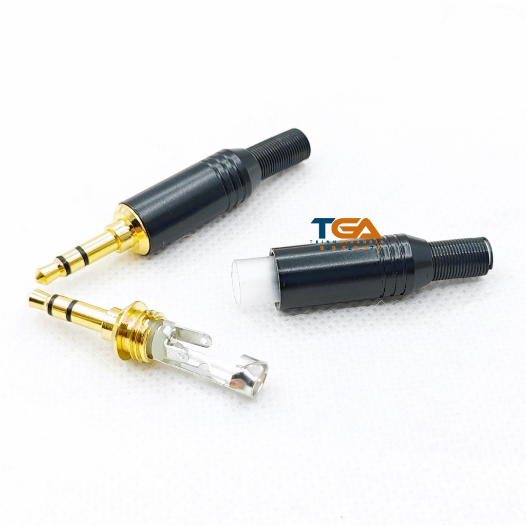 Jack rắc 3ly 3.5mm hãng PARTT - 3 khấc