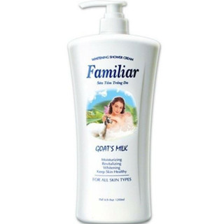 Sữa tắm familiar tinh chất sữa dê chai 1000ml
