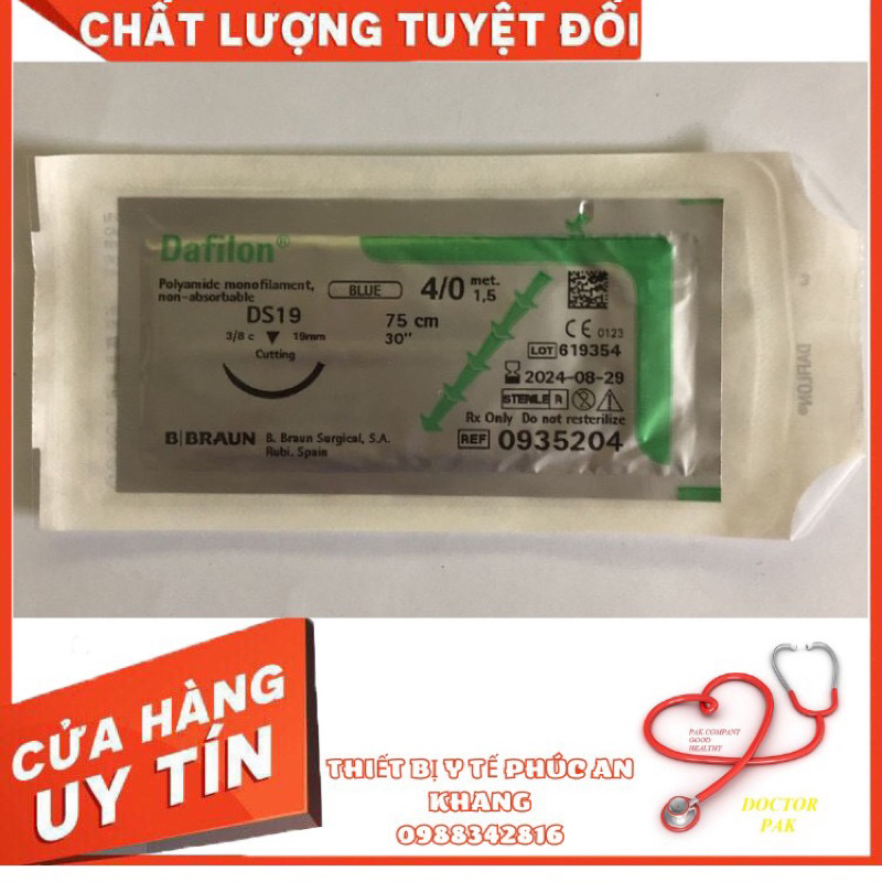 CHỈ DAFILON 4/0 (25K 1 SỢI)