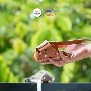 Rọ Mõm Chó Chất Liệu Da PU 2 lớp (KÈM CHUÔNG)