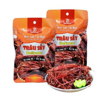 Thịt trâu sấy Delizone 30g đặc sản Tây Bắc