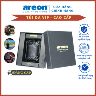 Túi da treo khử mùi Ô tô AREON GOLD STAR Limited Edition Đẳng cấp Sang trọng