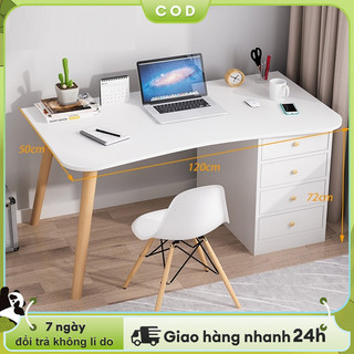 bàn làm việc có tủ bàn làm việc 140/120/100/80CM bàn tối giản bàn máy tính bàn máy tính bàn máy tính bàn gỗ