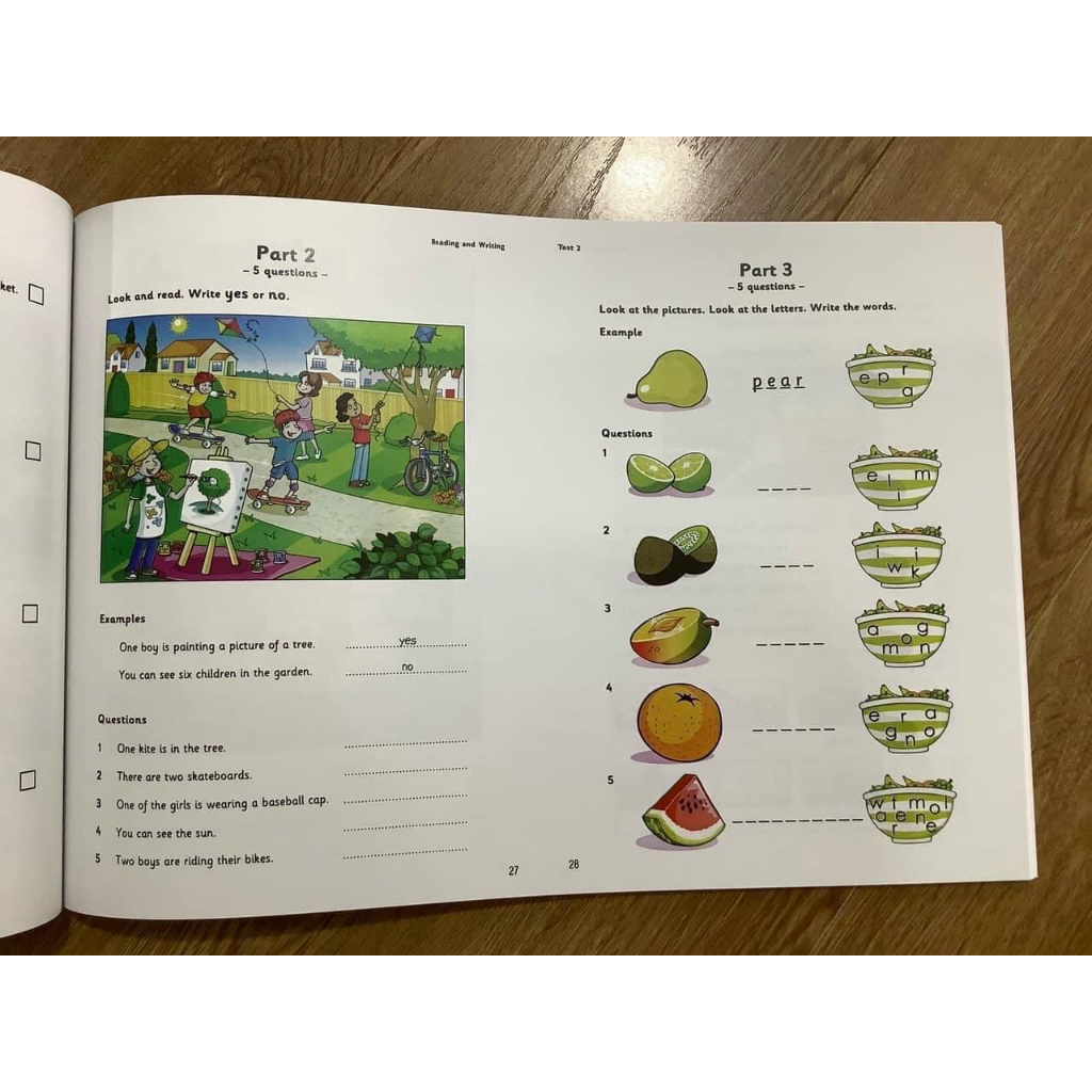 Sách - Cambridge Stater  - Movers  - Flyer in gộp 1234