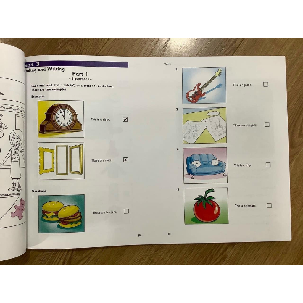 Sách - Cambridge Stater  - Movers  - Flyer in gộp 1234