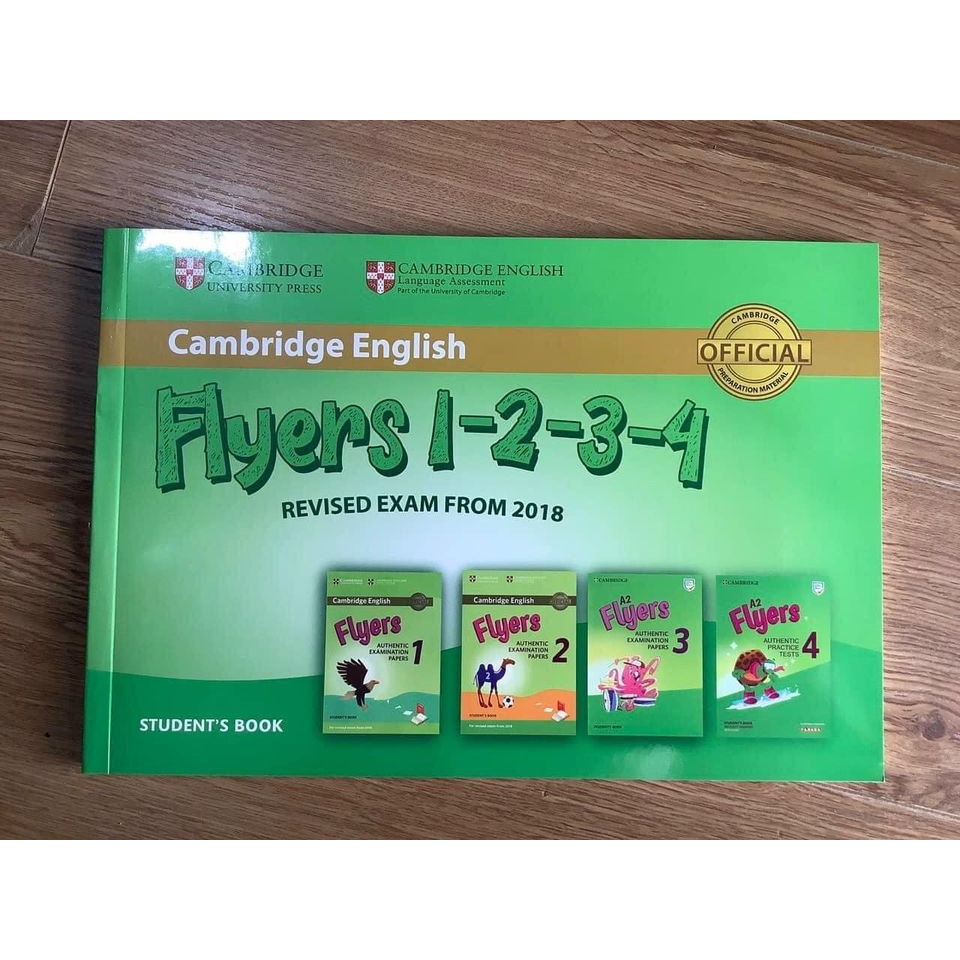 Sách - Cambridge Stater  - Movers  - Flyer in gộp 1234