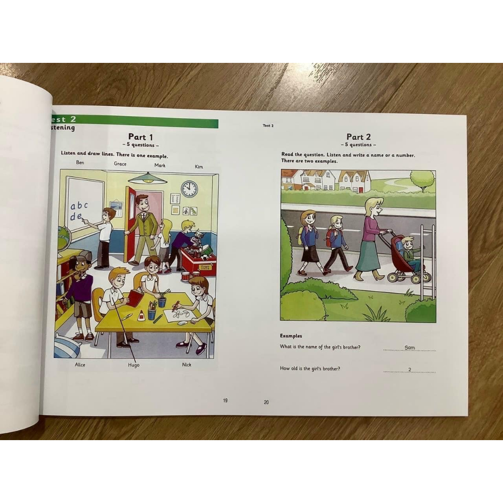 Sách - Cambridge Stater  - Movers  - Flyer in gộp 1234