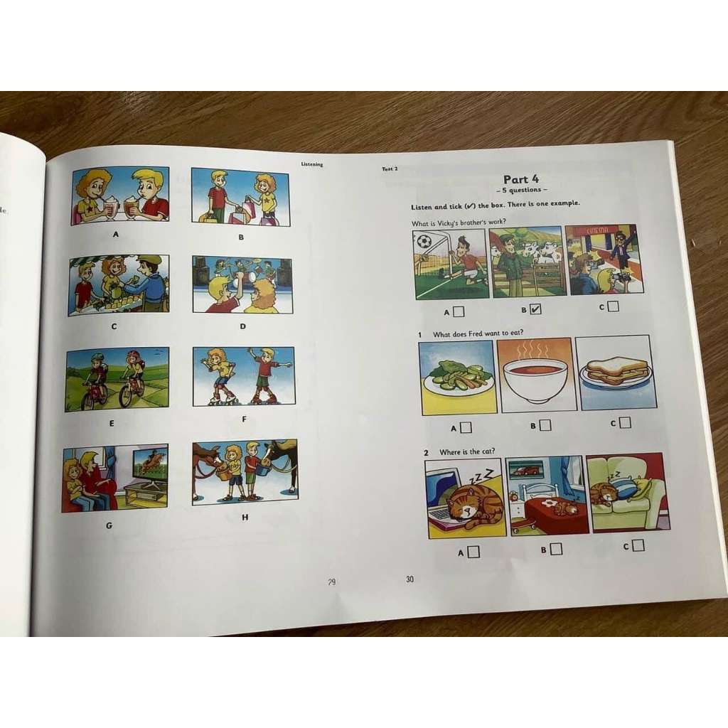 Sách - Cambridge Stater  - Movers  - Flyer in gộp 1234