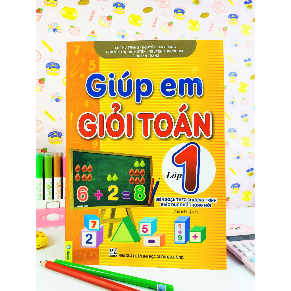 Sách - Giúp Em Giỏi Toán Lớp 1 - Biên soạn theo chương trình GDPT mới - ndbooks