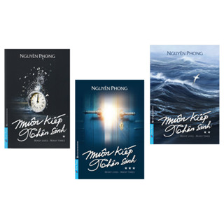  Sách   Khổ Nhỏ   -   Lẻ  3 Cuốn Lẻ Tùy Chọn: Muôn Kiếp Nhân Sinh Phần 1 + 2 + 3   Nguyên Phong   