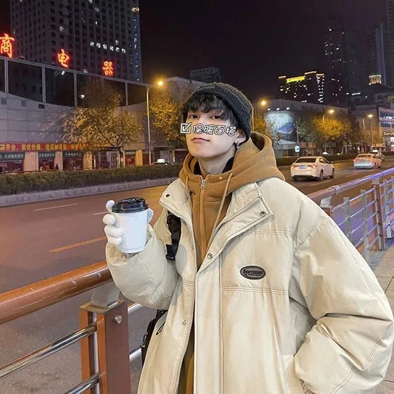 Áo khoác nam có mũ form rộng phong cách hàn quốc mẫu mới