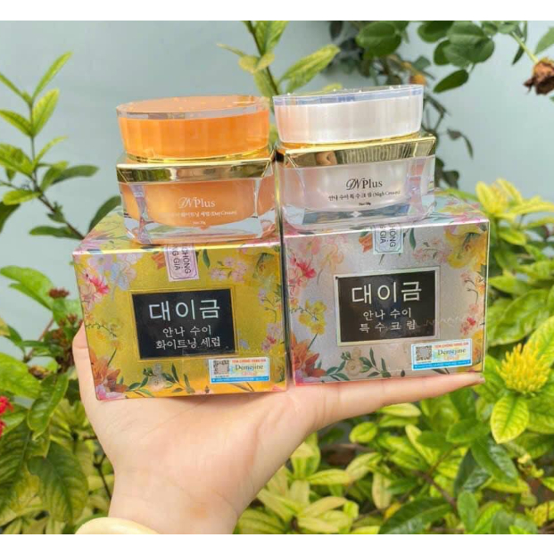 Giảm Nám_trắng Da Kem Face DEMEJINE PLUS HÀN QUỐC 20gr chính hãng
