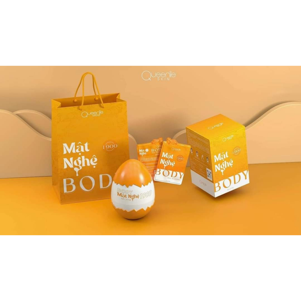 Body mật nghệ Trứng Vàng Egg body lotion mới 2023