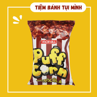Bánh Snack Puff Corn Chocolate 32g, đồ ăn vặt