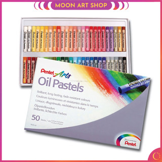 Màu sáp dầu Pentel bộ 12 25 36 50 màu chính hãng