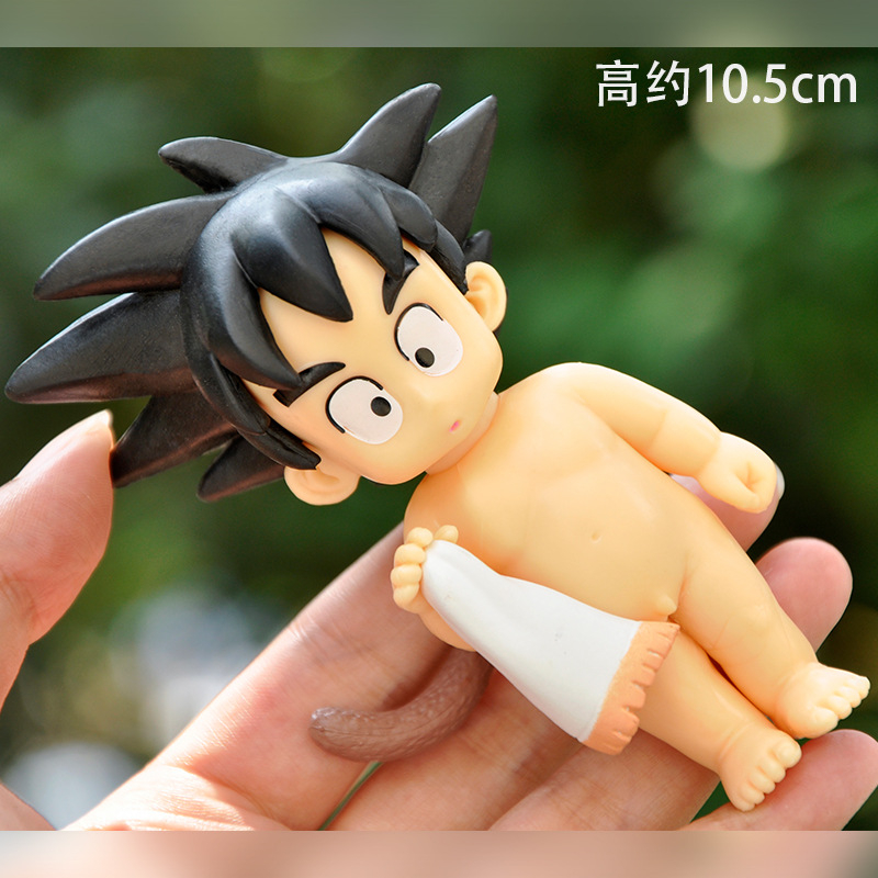 Mô Hình Goku DragonBall Thời Thơ Ấu Đang Tắm, Cao 10 Cm, Decor Trang Trí, Bộ Sưu Tập Nhân Vật Yêu Thích