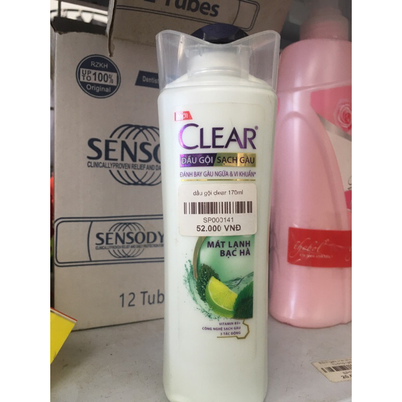 Dầu gội clear 170ml