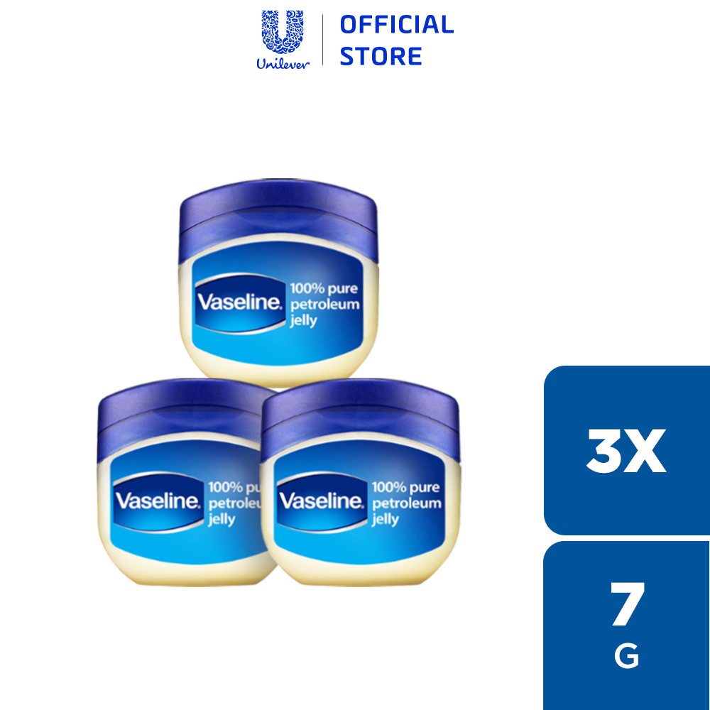 Combo 3 sáp dưỡng ẩm Vaseline 50ml