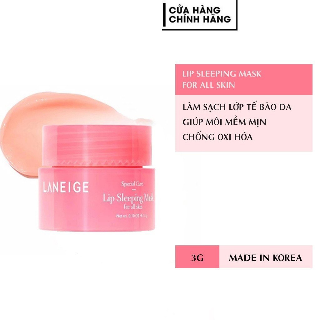 Mặt nạ ngủ cho môi Laneige Lip Sleeping Mask 20g Hàn Quốc