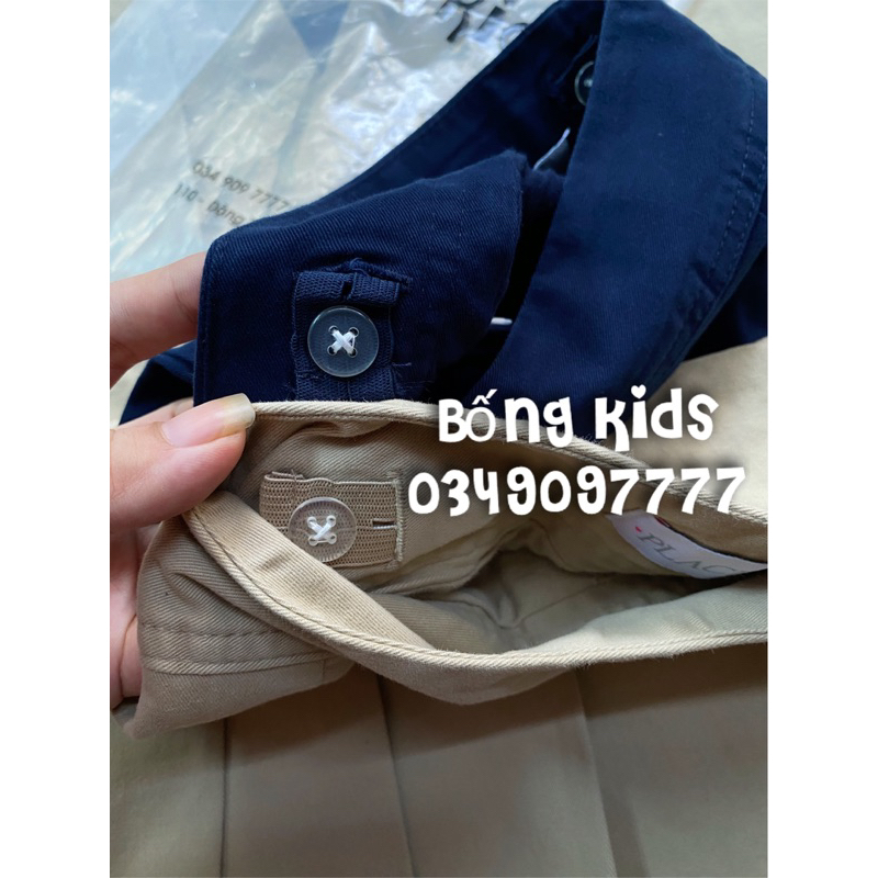 Chân Váy Bé Gái Đồng Phục Xếp Li Place