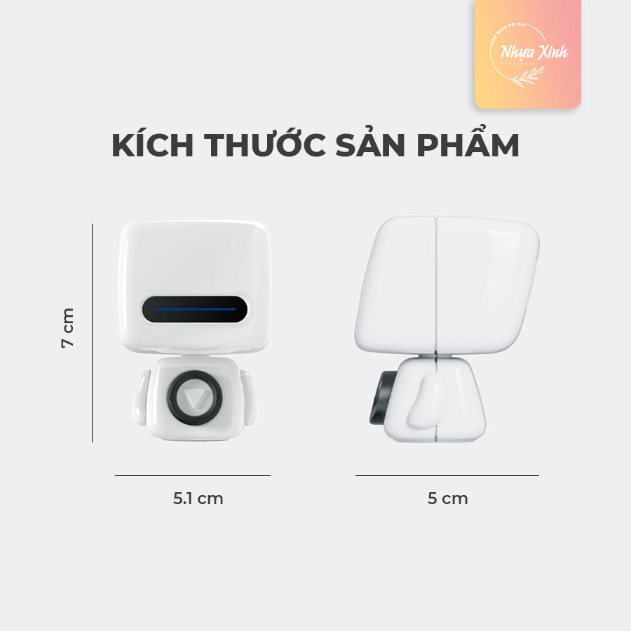 Loa bluetooth mini thông minh hình robo có dây đeo kiểu dáng hiện đại ROBLUE NX28