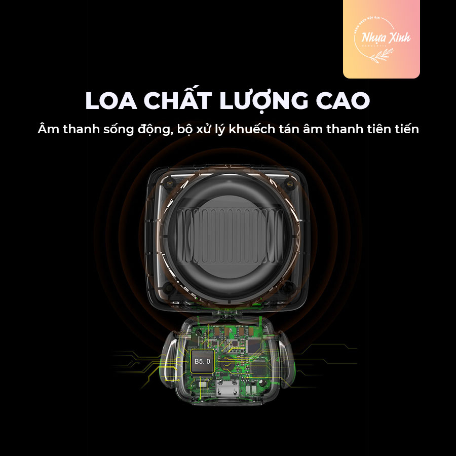 Loa bluetooth mini thông minh hình robo có dây đeo kiểu dáng hiện đại ROBLUE NX28